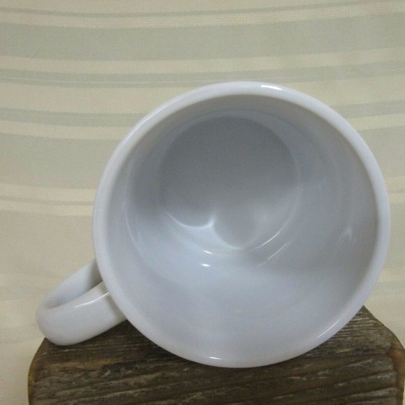 M&M mug Hot beverage White w/ green M&M's 4" VGUC - Picture 2 of 3